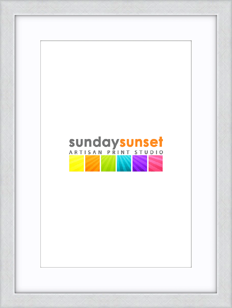 Classic Framed Print / 60 x 45cm / Silver