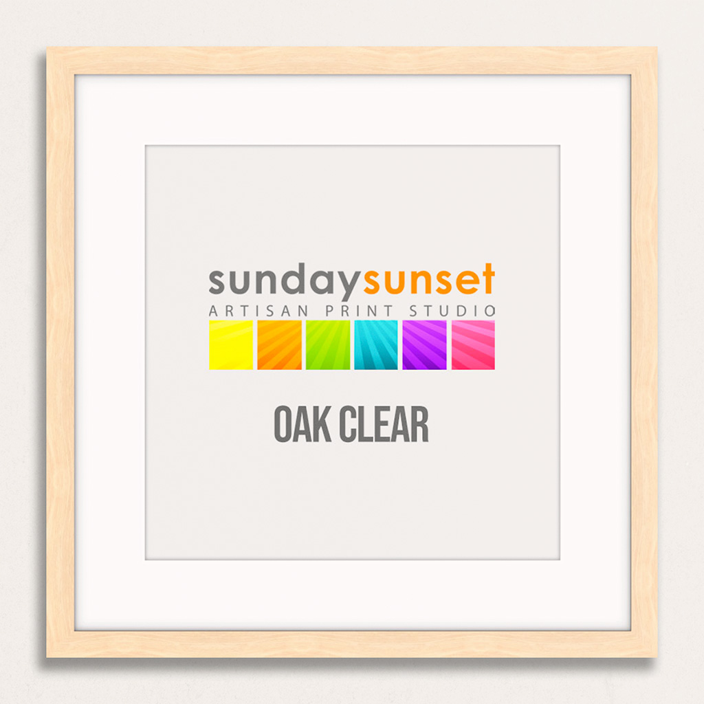 Classic Framed Print / 75 x 75cm