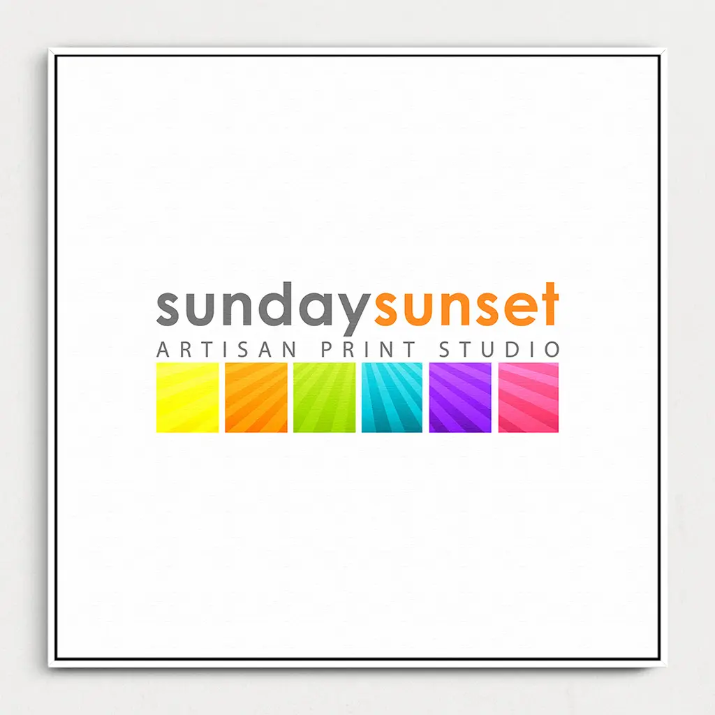 [SUN-FC-WHT-125X125-CM] Framed Canvas - 125cm x 125cm (White)
