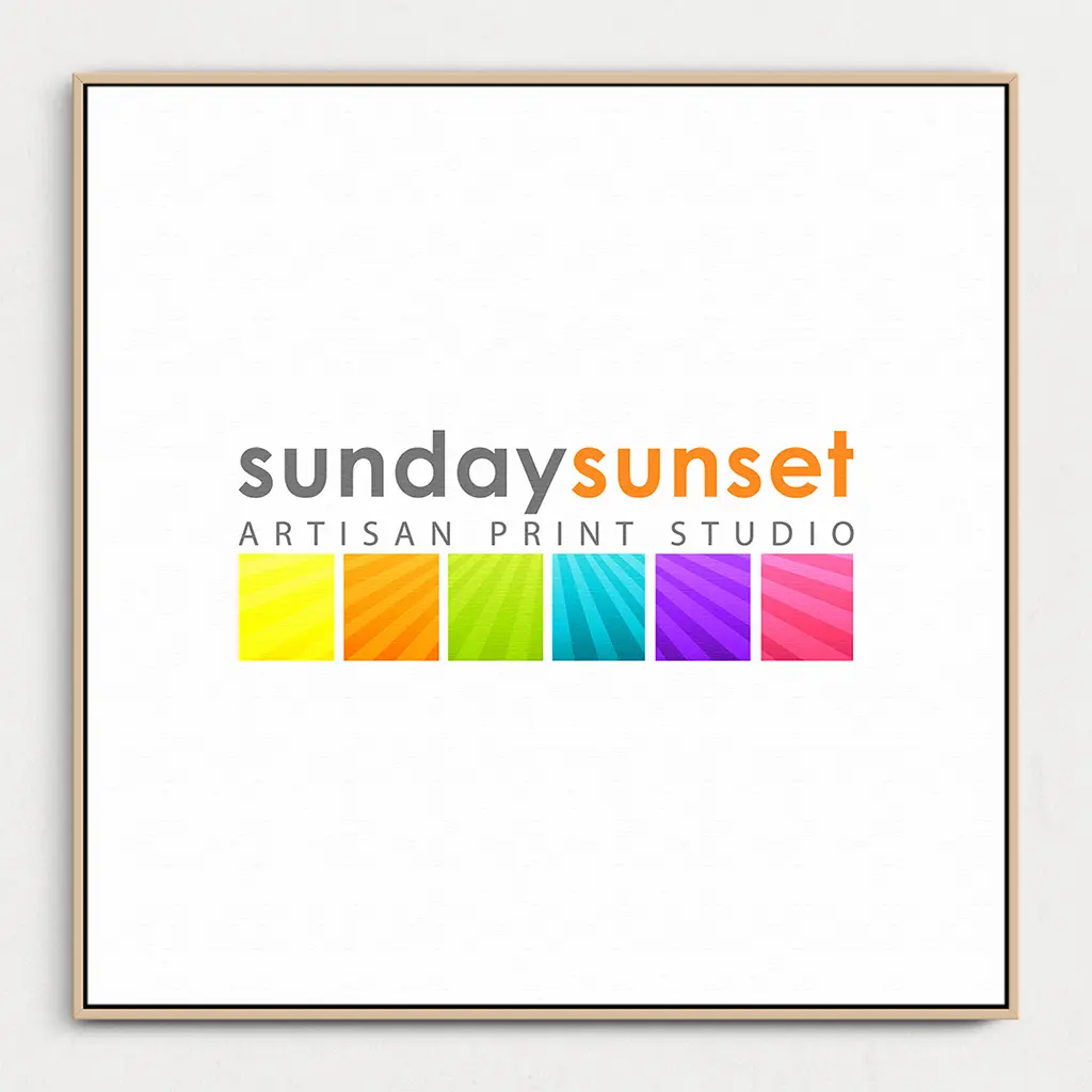 [SUN-FBC-WHT-125X125-CM] Framed Blank Canvas - 125cm x 125cm (White)