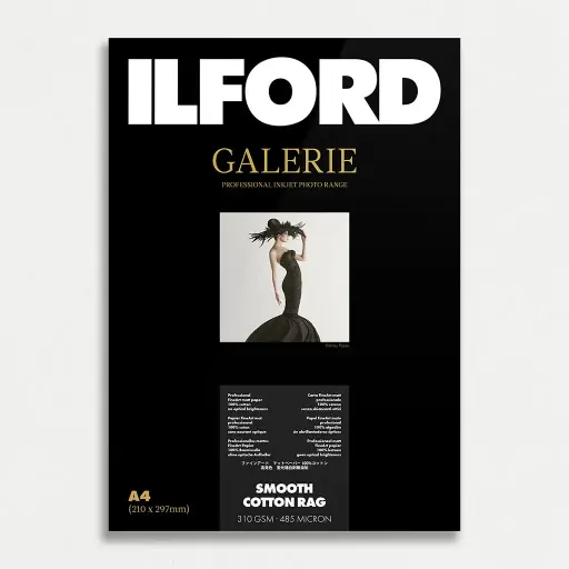 [SUN-FAP-SCR-24X24-IN] Ilford Smooth Cotton Rag - 24in x 24in / 61cm x 61cm