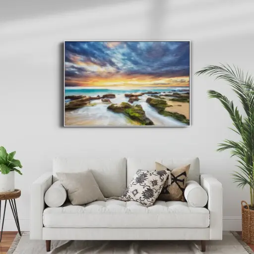 Framed Canvas - 45cm x 30cm